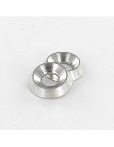 1 x Cupped skive fuld Rustfrit stål A4 M6