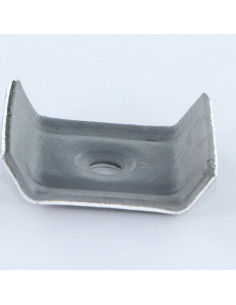 Vandtæt krampe 30X25 Aluminium RAL7015 skiffer grå 2