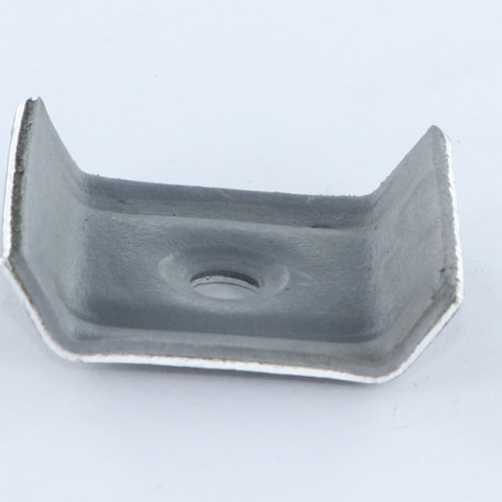 1 x Vandtæt krampe 30X25 Aluminium RAL7015 skiffer grå