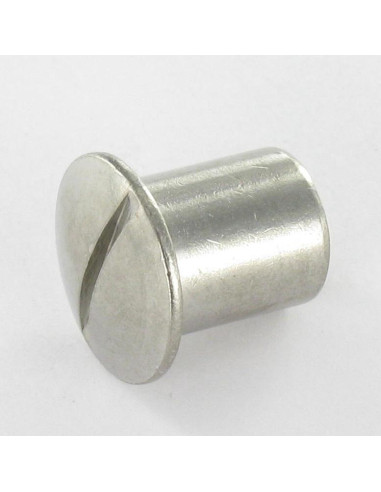 1 x Møtrik binder pan hoved kærv 12,5X15 M8X12...