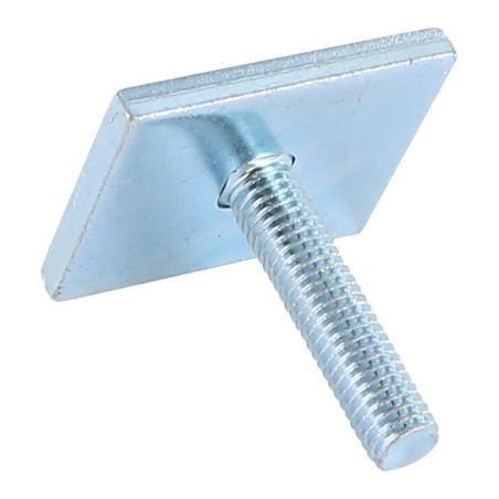 1 x BROCHURE 40X32X5 + Vognbolt 8X40 elforzinket stål