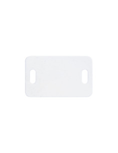 PLADE IDENTIFIKATION hvid nylon 26,4X16,2