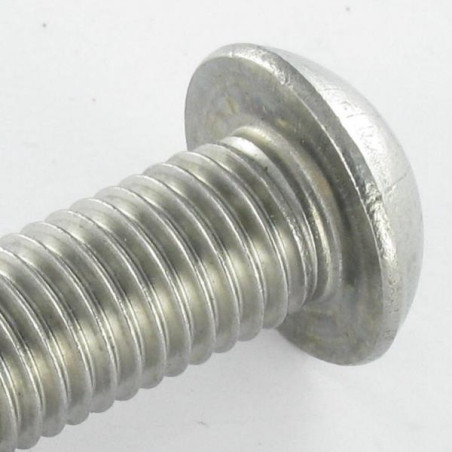1 x Vis m-hastighed Rustfrit stål A2 Hult sekskantet pan hoved M12X60 Fuld trÃ¥d Sekskantet fatning 8