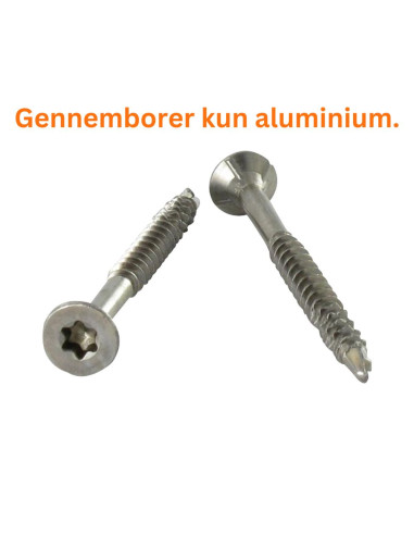 1 x Træ og spånplade skrue selvborende skrue...
