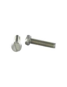 Vis m-hastighed Rustfrit stål A2 panhoved kærv M5X60