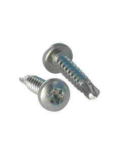 Selvborende skrue bred kuppelformet hoved 4,8X70 T25...