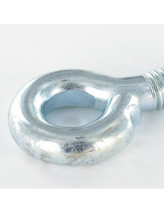 øje skrue metal M12X70 diameter øje 22 elforzinket stål 2