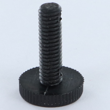 100 x FOD Jack skrue justering M6X20 Hoveddiameter 15 Nylon