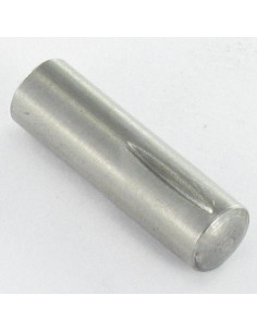 Rillet stift med plug-in Rustfrit stål G05 5X25 2