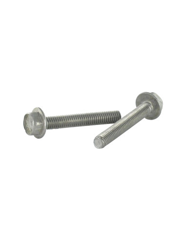 1 x Vis m-hastighed Sekskantet hoved Flange...