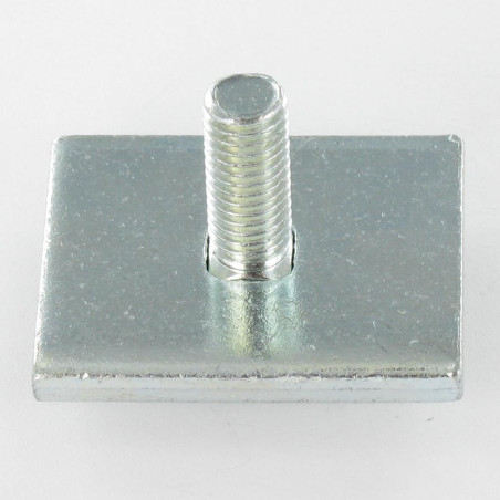 1 x BROCHURE 40X32X5 + Vognbolt 8X25 elforzinket stål