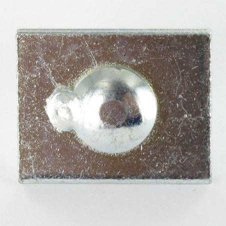 1 x BROCHURE 40X32X5 + Vognbolt 8X25 elforzinket stål
