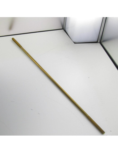 1 x Gevind Messing M6X320 Gevind 45/45 flad...