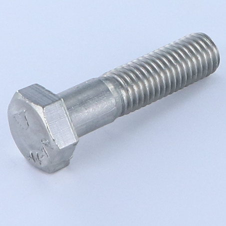 1 x Bolt deltråd Sekskantet hoved M14X50 Rustfrit stål A4