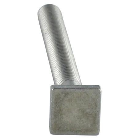 1 x Vis m-hastighed M6X67 hoved Firkantet 11X11 EP2.5 Rustfrit stål A2