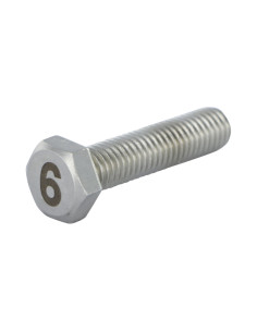 Vis m-hastighed Sekskantet hoved 8X35 Rustfrit stål A4...