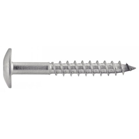 1 x Facade skruer T20 5,5X35 Hoveddiameter 12.3 Rustfrit stål A2