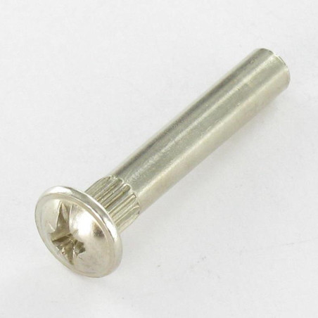 1 x Møtrik binder hoved kopskrue Split POZI M4X15 5X35 nikkelbelagt stål