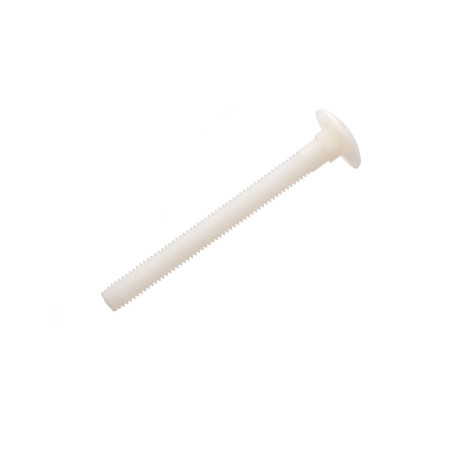 1 x Vognbolte M8X50 naturlig nylon