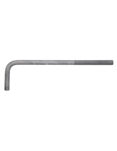 1 x Hængsel metal lang længde M20X600 Gevind...