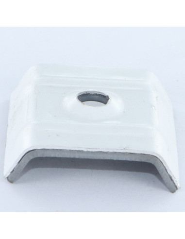 1 x Vandtæt krampe 40X25 Aluminium RAL9010 ren...
