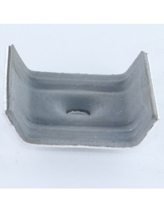 Vandtæt krampe 40X25 Aluminium RAL9010 ren hvid 2