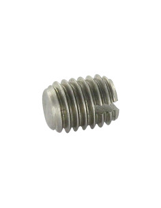 Vis m-hastighed uden hoved kærv Cylindrisk ende flad...