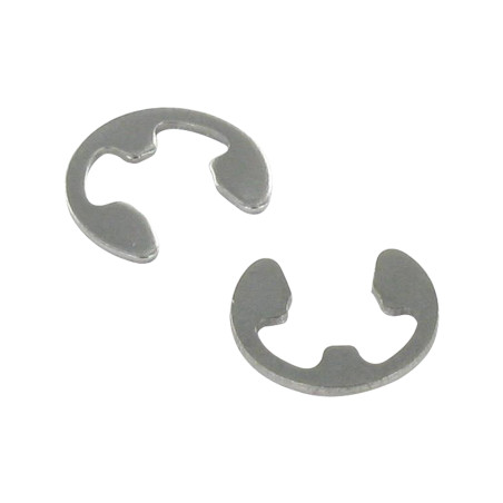1 x Ring STOP Rustfrit stål A4 diameter Rille 9
