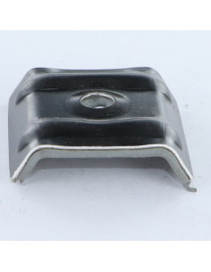 Vandtæt krampe 40X25 Aluminium RAL9005 dyb sort