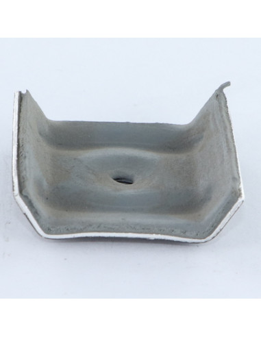 1 x Vandtæt krampe 40X25 Aluminium RAL9005 dyb...