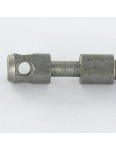 1 x Akse Rå stål lang M8X50 trin 150