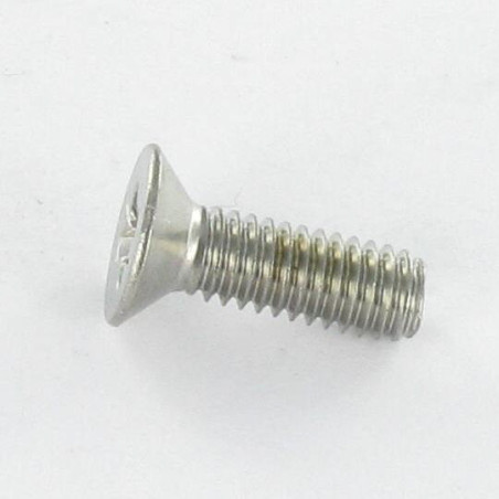 1 x Vis m-hastighed Rustfrit stål A2 forsænket hoved Pozi PZ8 M4X8
