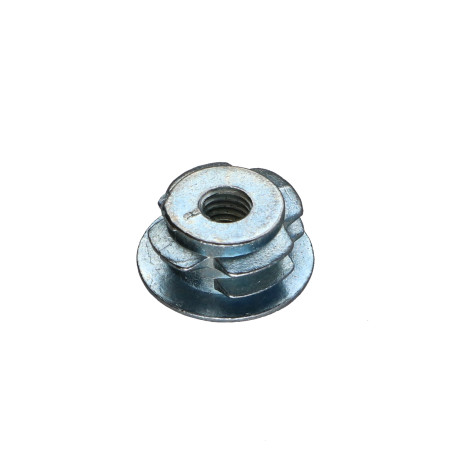 1 x Møtrik M5 16X7 zink legering SS hul