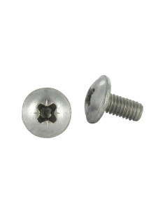 Vis m-hastighed kopskrue Pozi M6X16 Rustfrit stål A2 Sort...