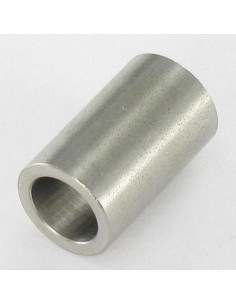 Forbindelsesstykke cylindrisk Rustfrit stål 10X16,5...