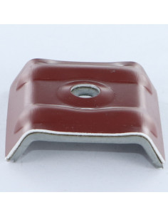 Vandtæt krampe 40X25 Aluminium RAL8012 rød brun