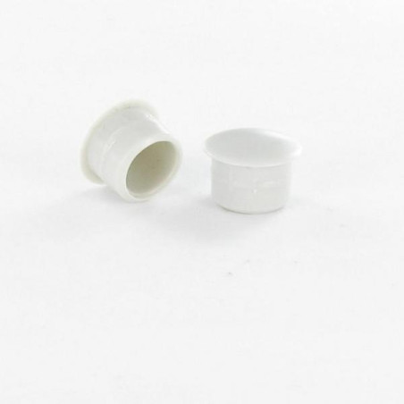 1 x Prop diameter 12 Hoveddiameter 15 Længde under hoved 8.4 Polyethyleen RAL9010 ren hvid