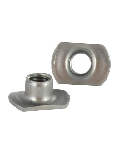 1 x Møtrik cylindrisk svejsning M10 26X18 Høj...