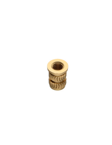 1 x Gevindindsæt med hoved HEATFIX Messing M6X12.7