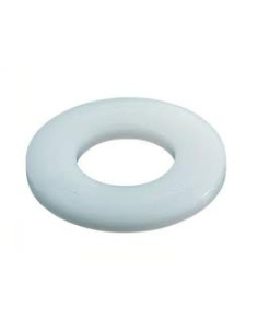 Skiver flad naturlig nylon M2,5X5X0,5