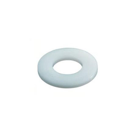 1 x Skiver flad naturlig nylon M2,5X5X0,5