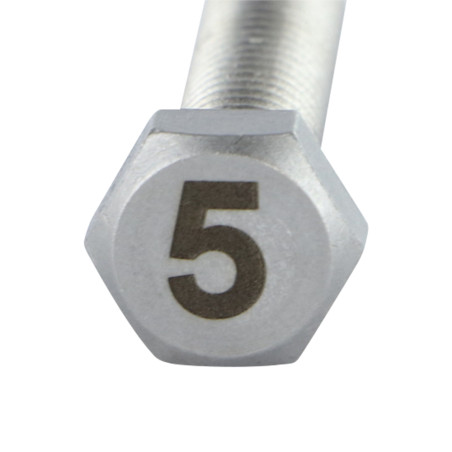 1 x Vis m-hastighed Sekskantet hoved 8X35 Rustfrit stål A4 Indgravering FIGUR 5