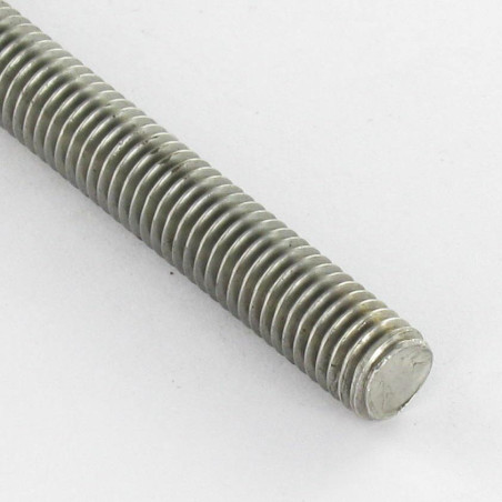 1 x Gevindstang M48 længde 1 meter Rustfrit stål A2