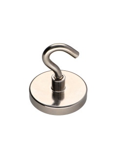 Krog magnetisk diameter 42 elforzinket stål