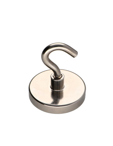 1 x Krog magnetisk diameter 42 elforzinket stål