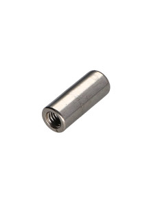 Gevindmuffe cylindrisk M6X25 diameter udenfor 10 Rustfrit...