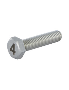 Vis m-hastighed Sekskantet hoved 8X35 Rustfrit stål A4...