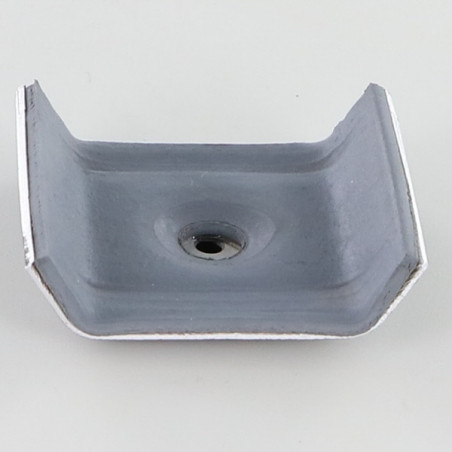 1 x Vandtæt krampe 40X25 Aluminium RAL7024 grafit grå