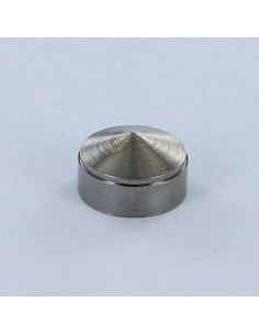 Rosette kegleformet Forkromet messing 10 gevind blindt...