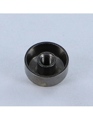 1 x Rosette kegleformet Forkromet messing 10...